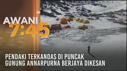 Pendaki terkandas di puncak gunung Annarpurna berjaya dikesan