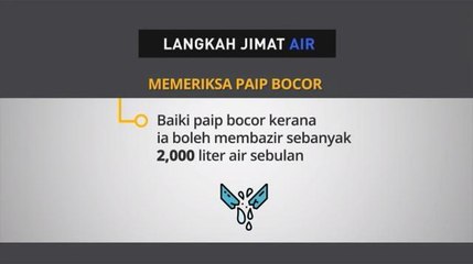 [INFOGRAFIK] Langkah Jimat Air