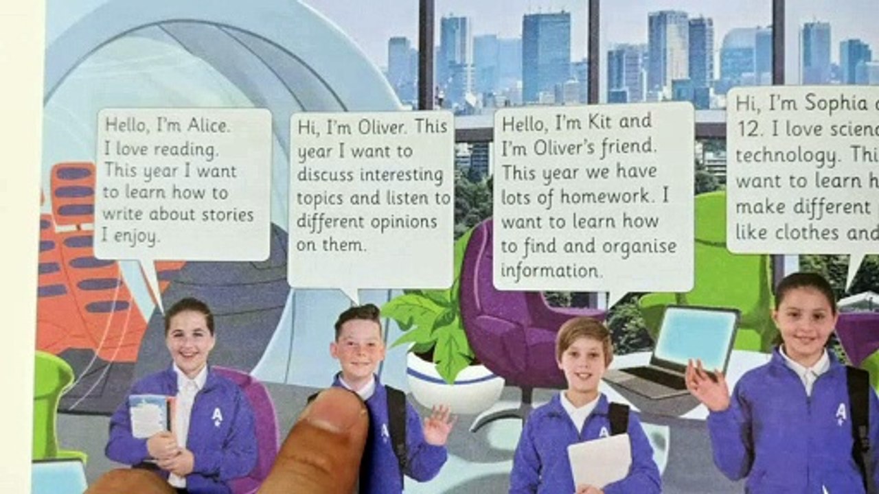 Year 6 Academy Stars Workbook Answer Page 4Unit WelcomeLesson 1 Meet the Academy Stars