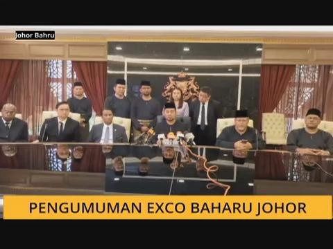 10 exco Johor angkat sumpah, 3 muka baharu