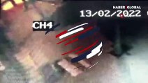 Eskişehir'de bir kadını kolundan tutarak sürükleyen tacizci anbean kameraya yansıdı