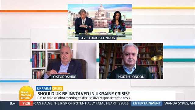Good Morning Britain - Boris Johnson says there is 'still time' for Russia to 'step back' from the situation with Ukraine. But is it right for Britain to get involved?