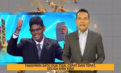 Nota Razak Chik: Yaashwin satu dua tiga, cepat dan tepat, geliga kira kira