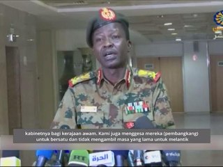 Majlis tentera Sudan gesa pembangkang lantik PM segera