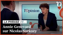 Annie Genevard: «Je ne peux pas imaginer que Nicolas Sarkozy ne soutienne pas Valérie Pécresse»