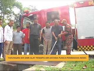 Takungan air dari alat penapis air antara punca pembiakan Aedes