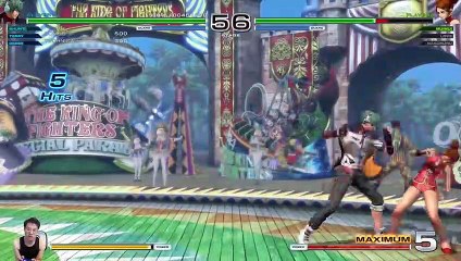 (PS4) The King of Fighters XIV - 21 - SP01 - Tung's Disciples Team - Lv 4 Hard pt1