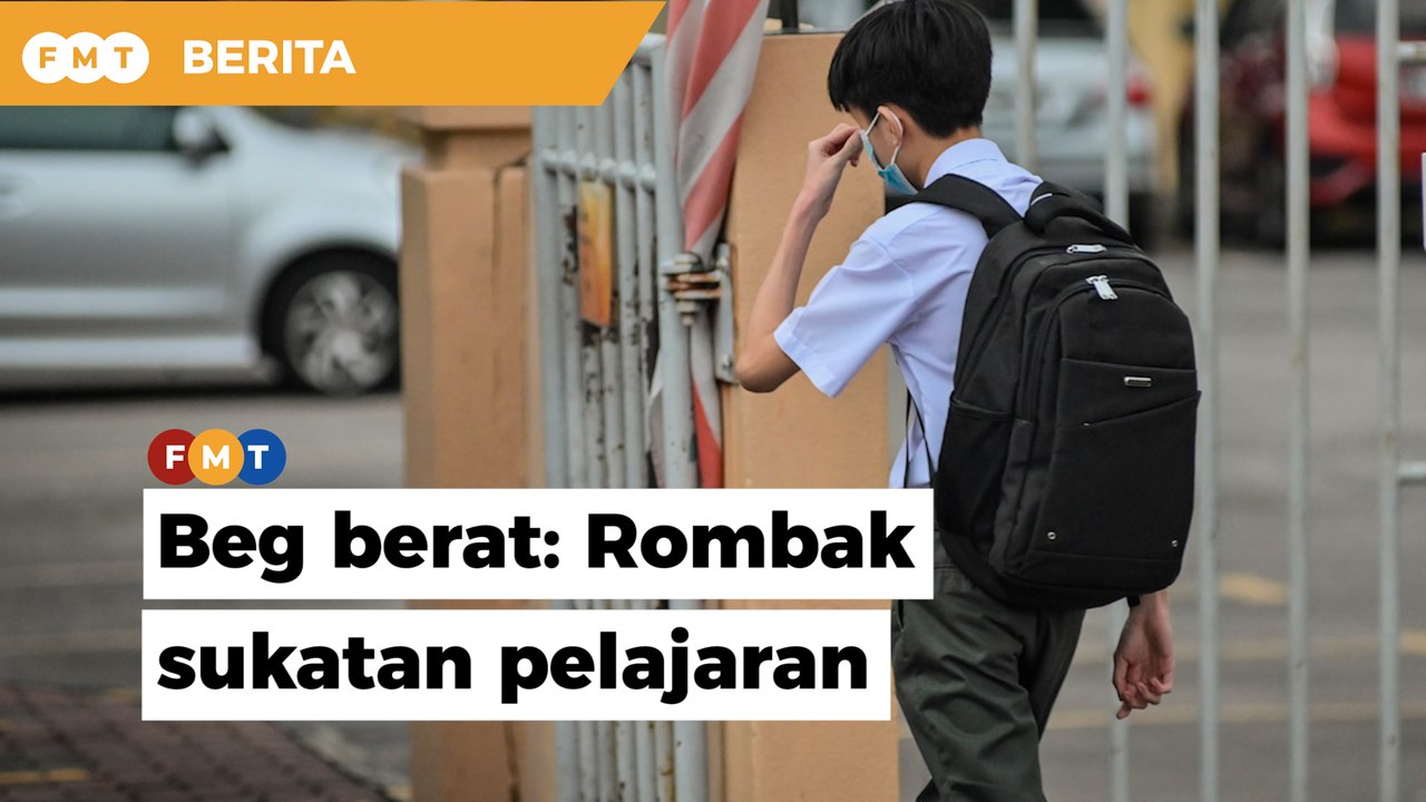 Rombak sukatan, jumlah mata pelajaran tangani isu beg berat, kata bekas Presiden NUTP