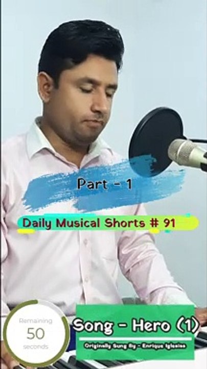 Hero [Part -1] (Cover) | (Daily Musical Shorts #91) | Acorn Wolve | #Shorts