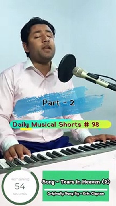 Tears In Heaven [Part -2] (Cover) | (Daily Musical Shorts #98) | Acorn Wolve | #Shorts