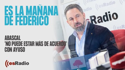 Abascal "no puede estar más de acuerdo" con Ayuso y su llamada al pacto con Vox