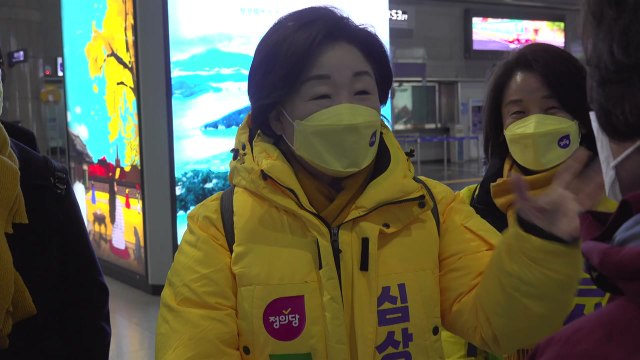 심상정 34년 기득권 양당 정치 막을 후보 심상정뿐 / YTN