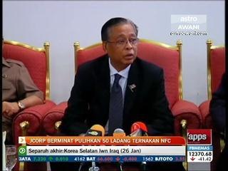 JCorp berminat pulihkan 50 ladang ternakan NFC