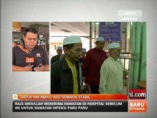 Datuk Nik Abdul Aziz semakin stabil