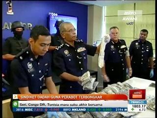 Sindiket dadah guna perabot terbongkar