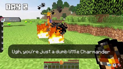 I Survived 100 DAYS as a POKEMON in HARDCORE Minecraft!