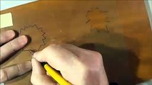 Very Easy - Drawing Realistic Bullet Hole - 3D Visual Illusion