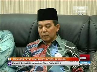 Selangor catat jumlah kes denggi tertinggi