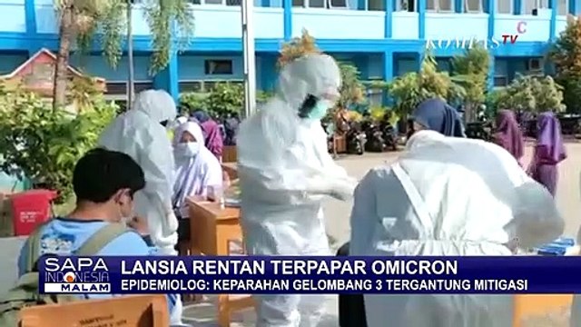 Lansia Rentan Terpapar Omicron, Jokowi: Percepat Vaksinasi, Utamakan Pada Lansia