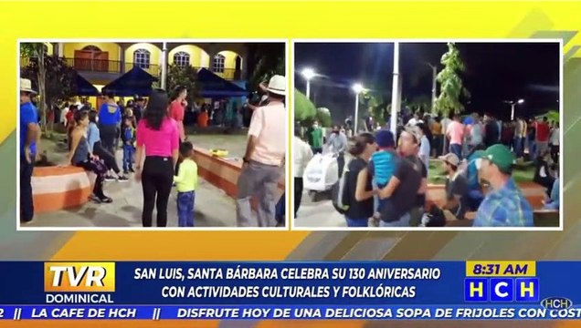 Pobladores de San Luis, Santa Bárbara celebran su 130 aniversario con actividades culturales y folclóricas