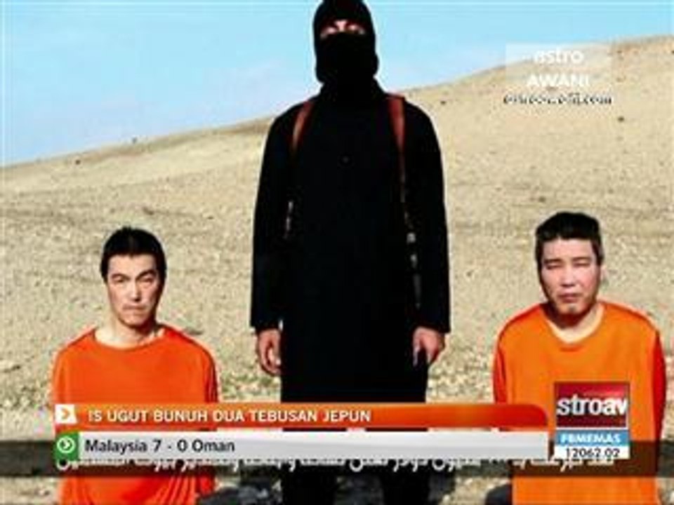 IS ugut bunuh dua tebusan Jepun