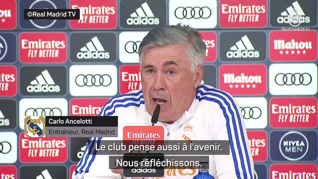 Carlo Ancelotti sur Mbappé : Le club pense à l'avenir