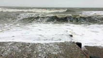 Stormy conditions in Bognor Regis