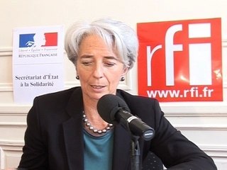 message à Ingrid Betancourt - Christine Lagarde