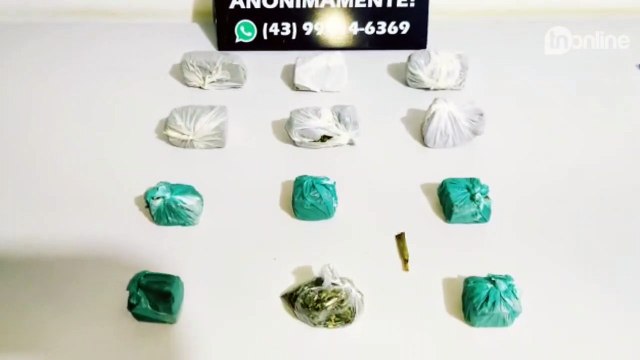 Jovem é preso com quase meio quilo de maconha em Arapongas