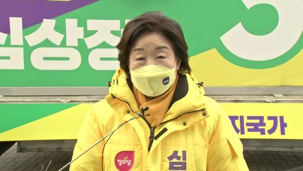 심상정 "역사적 퇴행 막고 녹색 복지국가 만들 것" / YTN