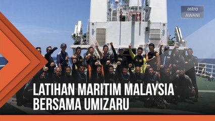 Pasukan Penyelam Penyelamat Maritim Malaysia dilatih Umizaru