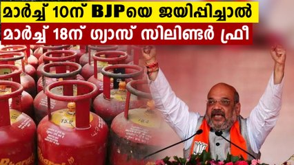 Vote for BJP, celebrate Holi with a free gas cylinder, says Amit Shah in UP rally