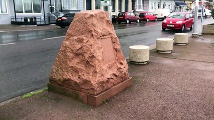 Location footage of where the St Leonards arch once stood