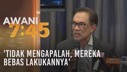 Pas-UMNO satu logo: 'Tidak mengapalah, mereka bebas lakukannya' - Anwar