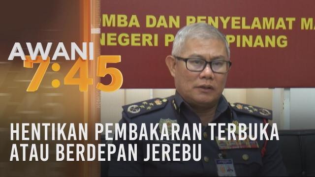 Hentikan pembakaran terbuka atau berdepan jerebu
