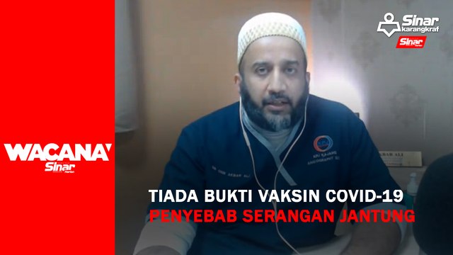 [SHORTS] Tiada bukti vaksin Covid-19 penyebab serangan jantung