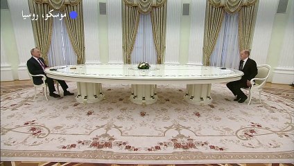بدء المحادثات بين بوتين وشولتس في موسكو حول الأمن الأوروبي وأوكرانيا