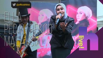 hLive!: Ratu rock negara, Ella pecah rekod Malaysia