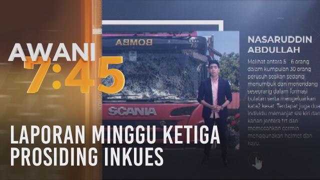 Inkues Adib: Laporan minggu ketiga prosiding inkues Allahyarham Adib