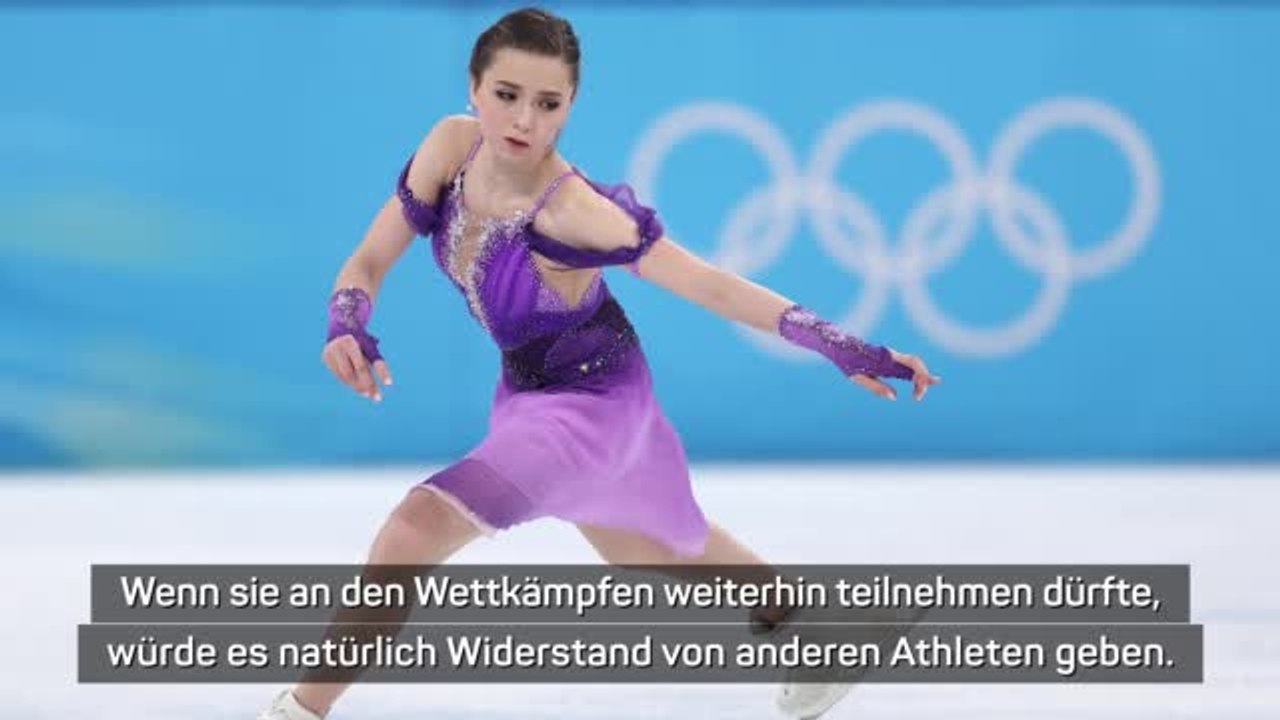 Ioc: walijewa-dopingtest durch großvater