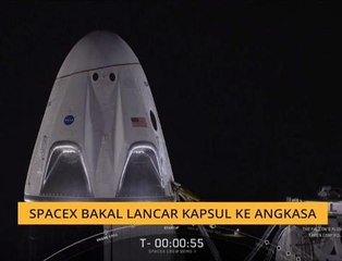 #Bualan 3 Mac: Roger Federer berjaya capai misi, SpaceX bakal lancar kapsul ke angkasa