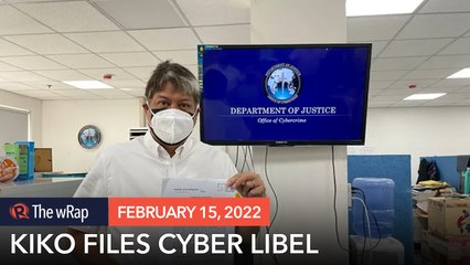 Pangilinan files cyber libel complaint vs YouTube channel Maharlika