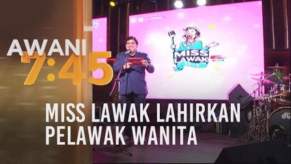 Miss Lawak platform terbaharu lahir pelawak wanita