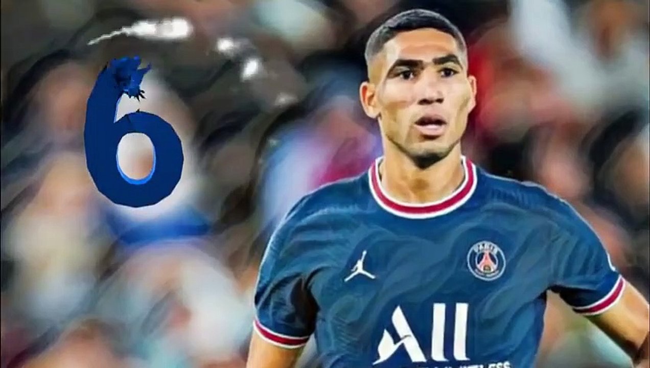 أجمل 10 أهداف أدهش بها أشرف حكيمي العالم -- مع جميع الفرق -- جودة عالية و تعليق عربي جنوني --(480P)