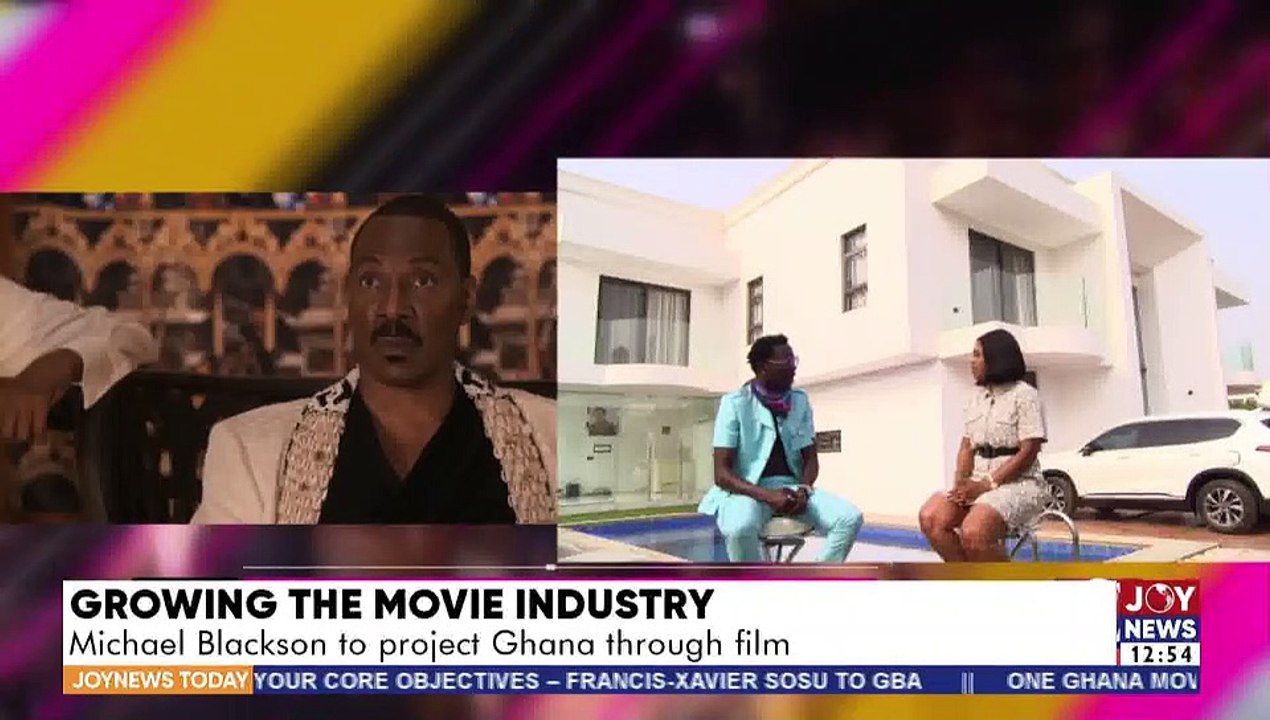 Growing The Movie Industry: Michael Blackson to project Ghana through film - Joy Showbiz (15-2-22)