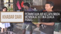 Khabar Dari Pulau Pinang: Permintaan air kelapa muda meningkat ketika cuaca panas