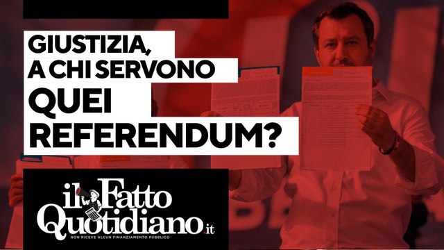 Giustizia, a chi servono quei referendum? Segui la diretta con Peter Gomez