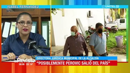 A la Alcaldía cruceña se pronuncia sobre el estado de Sergio Perovic