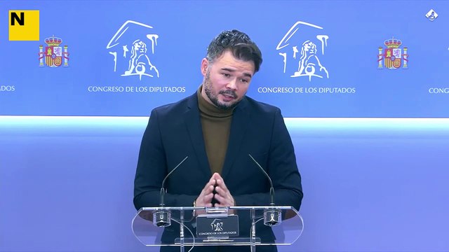 Rufián, a Junts: La màgia està molt bé per al tarot