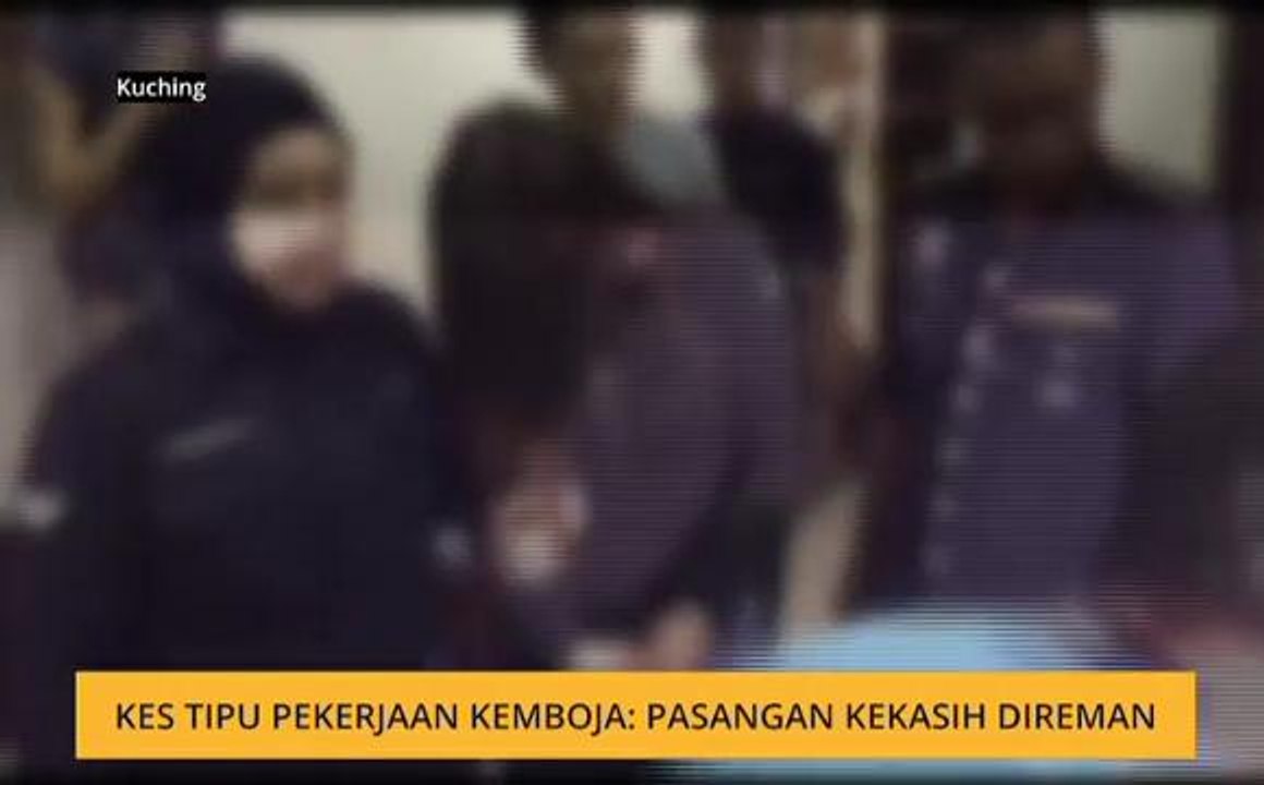 Kes tipu pekerjaan Kemboja: Pasangan kekasih direman